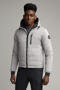 Chamarras Canada Goose Hombre México - Lodge Chaqueta De Plumas Black Label Grises Claro JP7126098